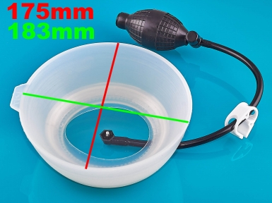 Classic Eckart Klobe Vacuum bell L size 17.5cm for Pectus Excavatum